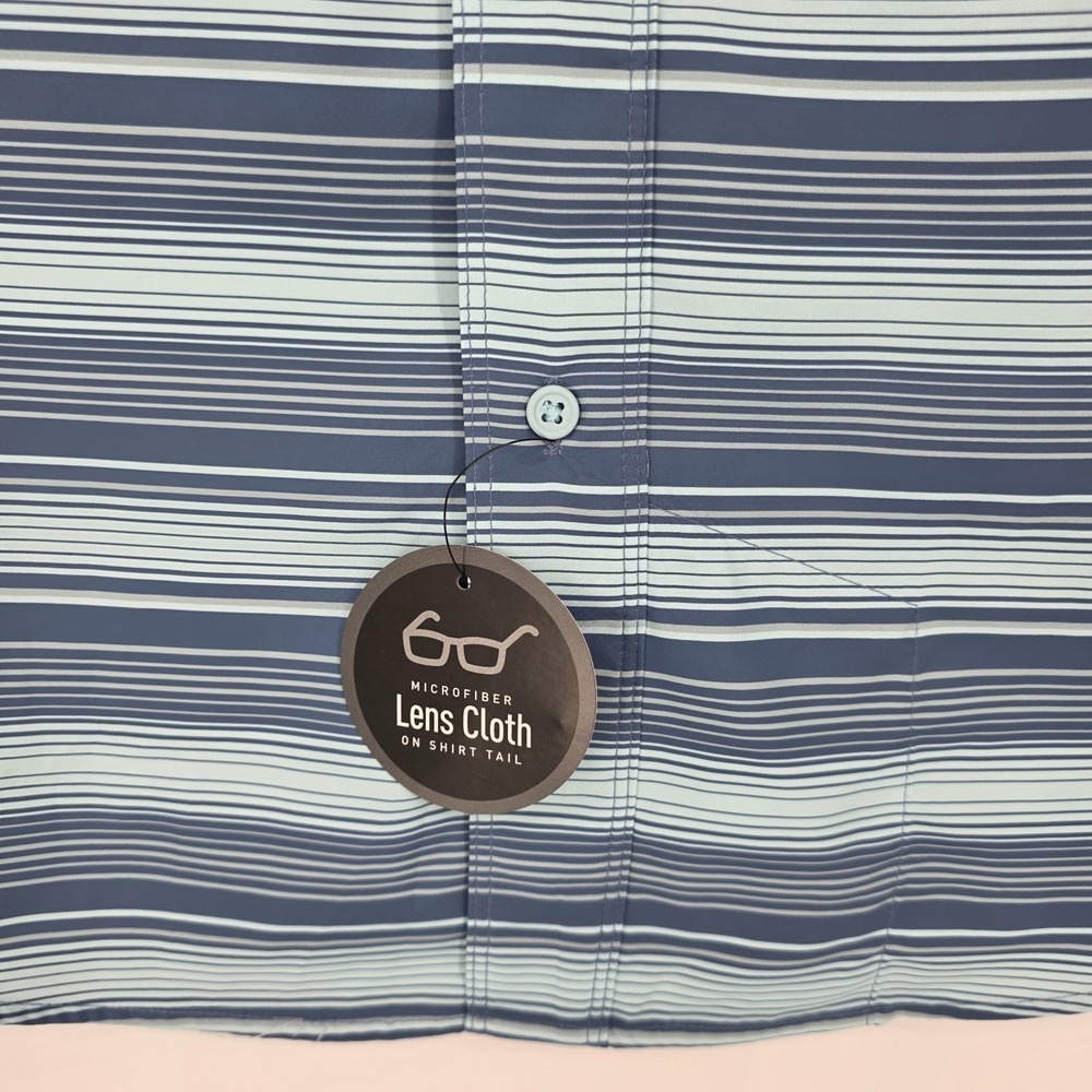 Ariat Tek Mens VentTEK Outbound Button Up Short Sleeve Shirt Medium Wicking New - Picture 4 of 10